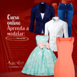 CURSO ONLINE DE MODELAGEM - 3 MÓDULOS
